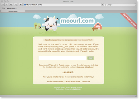 moourl MooURL, Short URL with