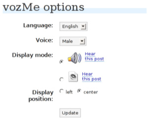 vozmewp for wordpress