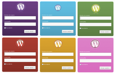 wordpress admin skin